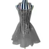 Dress Women Plastic Pvc Dress See Through A Line Transparent Pvc Clear Dress Waterproof Dress Sexy Costume Gothic Sheer Dress S7xl