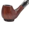 Smoking Pipes Direct supply of rosewood smooth faced pipe flannel bag packaging