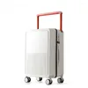 Suitcases Multifunction Travel Suitcase Spinner Wheels USB Rolling Luggage Case Lightweight Wide Bar Carry On With