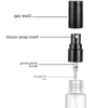 20pcs/lot 5ML 10ML 15mL Clear Thin Glass Spray Bottle Sample Bottle Wholesale Travel Bottle Clear Thin Glass Perfume Spray 220705 Tmljk