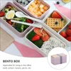 Servies Sets Dubbellaags Lunchbox Container Containers Kinderen Bento Studenten Maaltijd Magnetron Magnetron Oven