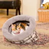 Transporteur animal chat sac de couchage chiot lit doux maison pour chat chaton nid petit chien grille coussin animaux tapis lapin chat lits Chinchilla Cag