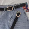 Belts Soft PU Leather Metal Buckle Women Belt Ladies Girls Jeans Dress Skirt Strap Adjustable Waistband