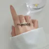 Anéis de banda Anéis de flor de margarida vintage para mulheres Estilo coreano Anel de dedo de abertura ajustável Noiva Casamento Declaração de noivado Jóias Gif J2306