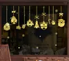 Wallpapers Christmas Decoration Pendant Holiday Scene Layout Glass Window Stickers Event Atmosphere Dress Up Wallpaper Self-adhesive