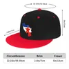 Ball Caps Fashion Yugoslavia Flag Mapa Hip Hop Cap Outdoor Flat Dskateboard Snapback Tat Hat