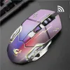 Игровые мыши беспроводной мыши 7 Цветового света Gaming Mouse 2,4G Беспроводная частота передачи 2000DPI Фотоэлектрическое разрешение мышей для ноутбука Z6D