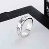 50% rabatt designer smycken armband halsband ring sterling kvinnlig sann kärlek rädsla anda konstig enkel yintai par trend ringnew smycken