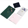 Jewelry Pouches Snap Button Double-sided Velvet Gift Storage Pouch Packaging Bag Bracelet