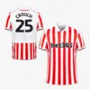 23 24 Stoke City MIKEL CAMPBELL maillots de football domicile troisième SMITH FLETCHER POWELL BROWN CLUCAS enfants Kits 2023 2024 Baker hommes kit enfants Football Shirts T Uniformes garçons