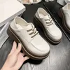 2022 neue Frauen Plattform Keil Schuhe Chunky Sneaker Weiß Casual Schuhe Atmungsaktivem Frühjahr Herbst Schuhe College Stil