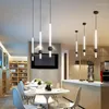 Lampy wiszące nordyckie lampy LED Restauracja w jadalnia Kuchnia wiszące nowoczesne szklane dekoracje wewnętrzne lekkie urządzenie domowe