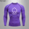 Heren T-shirts Goku T-shirt Mannen Gym Fitness Training Sport Jiu Jitsu T-shirts Mannen comprimeren Rashguard Boksen Mens Muay Thai Kickboxing Jerseys J230602