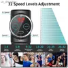 32 Speed Gun Mini LCD Display Elektrische r Diepe Spier Massage Fascia Guns Voor Lichaam En Hals Vibrator Fitness 220624 L230523