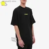 T-shirt da uomo Summer Classic Style Blu Verde Nero Vetements T Shirt Uomo Donna 1 1 Tessuto pesante Cotone Oversize Fuori Big Tag VTM Tee Top T230602