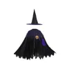 A Bruxa Trajes Cosplay Crianças Manto Role Playing Natal Vestido de Halloween Pessoas