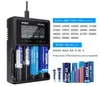 Autêntico XTAR VC4SL Inteligente Universal Smart Battery Charger Lithium Batteries 4 Slots USB Type Quick Charging For Li-ion Ni-MH 18650 21700 20700 VC4S VC8 Plug