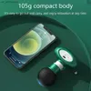 Mini Massager Pistolet Electric Mięsień Relaksowanie mięśni Kształtowanie odchudzające ciało ćwiczenia Masaż łagodzi Bóstwo mięśni L230523