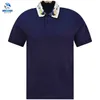 Polo en gros de coton pour hommes Broderie Hommes Polo Chemise de luxe Polo de golf uni T-shirts Chemises de golf personnalisées DHT