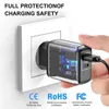 Chargeurs USB 30W PD Charge rapide Type C Charge rapide pour iPhone 14 13 Pro Max EU US Plug Charger avec QC 4.0 3.0