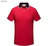 Modemän t-shirts män polos avslappnad lyx t-shirt broderade toppar tees medusa bomull orm mönster polo-shirt krage polo skjortor asiatisk storlek m-3xl l230520