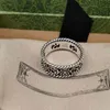 50% de réduction sur les bijoux de créateur bracelet collier bague faite vieux hommes femmes pure petite marguerite couple même paire anneauxnouveaux bijoux