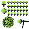 Watering Equipments 200Pcs 1/4Inch Adjustable Micro-Type Drip Irrigation System Watering Sprinklers Anti-Clogging Emitter Garden Supplies 230601