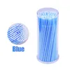 Curler 5/100Pcs/pack Durable Micro Disposable micro brush Individual Lash Removing Tools Swab Micro brushes Eyelash Extension Tools