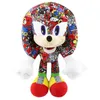 2023 Ny vintage Polychromatic Print Plush Toys Anime Cartoon Mönster Game Dolls Gifts30cm