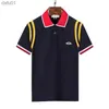 Moda Mens T-shirts Masculinas Pólos Casual Luxo T Shirt Bordado Tops Tees Medusa Algodão Cobra Padrão Polo-shirt Gola Polo Camisas Tamanho Asiático M-3XL L230520