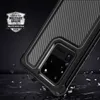 Samsung S20電話ケースS20fe 3次元繊維パターンセミ透明装甲S21ウルトラフォール保護ケース