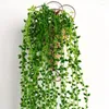 Decorative Flowers Wall Hanging Fake Vines Wedding Imitation Decoration Flower Green Plant Artifical Lover Tears Succulents Home Decor