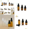 Verpackungsflaschen 2 ml l 5 ml Mini-Braunglas-Tropfflasche Probenbehälter ätherisches Öl pro winzigem tragbarem Fläschchen Drop Delivery Office Dhxd7