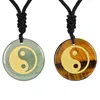 Anhänger Halsketten Halskette Yin und Yang Tai Chi Muster Talisman für Jahrestag Geburtstag