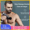 Körper Entspannung Fascial Gun Fitness LCD Display Massage Gun Professionelle Tiefe Muscle Massager Schmerzen Relief Für Körper Hals L230523