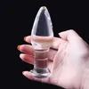 sex toy massaggiatore vibratore F Style Crystal Anal Beads vetro Butt Plug Dildo Ball Pene finto Giocattoli del sesso per prodotti per adulti Donna Uomo L230518