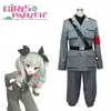 Anime-Kostüme für Mädchen und Panzer, Chiyomi Anzai, Sardellen-Uniform-Outfit, Anime-Cosplay, erhältlich in jeder Größe, Z0602
