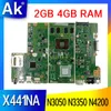 Carte mère X441NA POUR LAPTOP MONDE 2GB 4GB RAM N3050 N3350 N4200 pour ASUS X441N X441NA X441NC F441N NOTAGE ENFORMENT