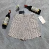 2023 zomer Designer Fashion Shorts voor heren knielengte losse Letterprint dames man ontspannen broek sportkleding M-3XL