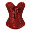 Bustiers Korsetten En Shapewear Lingerie Corset Plus Size Brocade Vrouwen Sexy Vintage 6xl Rood Zwart Groen