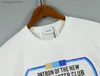 Mäns T-shirts Rhude T-shirt Men's Casual Clothes Women Streetwear Colorful Letter Printing Rhude Short Sleeve T230602