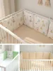 Bed Rails 6pcs 30x30cm Baby Bumpers In The Crib Kids Cot Nursery for Cartoon Bumper Boy Girl Bedding Infant Protector Furniture 230601