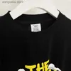 Męskie koszulki Vetements T-shirt Mężczyźni Kobiety 1 1 Najlepsza jakość 11-żółta litera Pianka drukarnia T-TOPS TEE VTM T230602