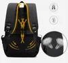 Mochila DHL12pcs Masculina Nylon Simples Grande Capacidade Business Laptop Bag Mix Color Tamanho 15,6 polegadas