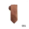 Bow Ties 2023 Factory Spot Wholesale Orange-Gul Business Tie Men's Formal Dress Fashion Polyester Silk