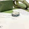 Designer-Schmuck-Armband-Halskette, hochwertige 925er türkisgrüne Emaille, verwendet für männliche und weibliche Paare, personalisierter Zeigefingerring