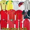 Vintage Welsh voetbalshirts - klassieke Wales voetbalshirts 1976-1998, thuis uittenues met Giggs, Hughes, Saunders, Rush, Boden, Speed