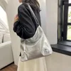 Sacs de soirée en cuir PU souple grande capacité fourre-tout de banlieue mode doux Cool Biker sac Simple décontracté dames cent épaule