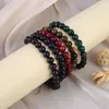 Strand Goede Kwaliteit Blauwe Tijgeroog Kralen Armband Vrouwen Mannen Bangle Natuurlijke Edelsteen Charm Kralen Handgemaakte Yoga Armbanden Sieraden 8mm