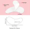 Brushes 20/50 Pairs Patches for Building Hydrogel EyePads Eyelash Extension Paper Stickers Lint Free Under Eye Pads Makeup Supplies